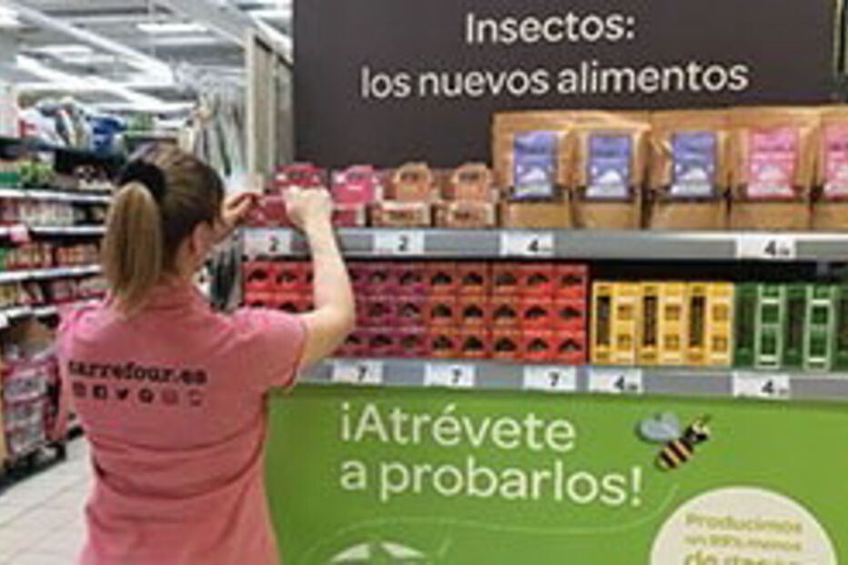 Carrefour vende alimentos com insetos e invertebrados