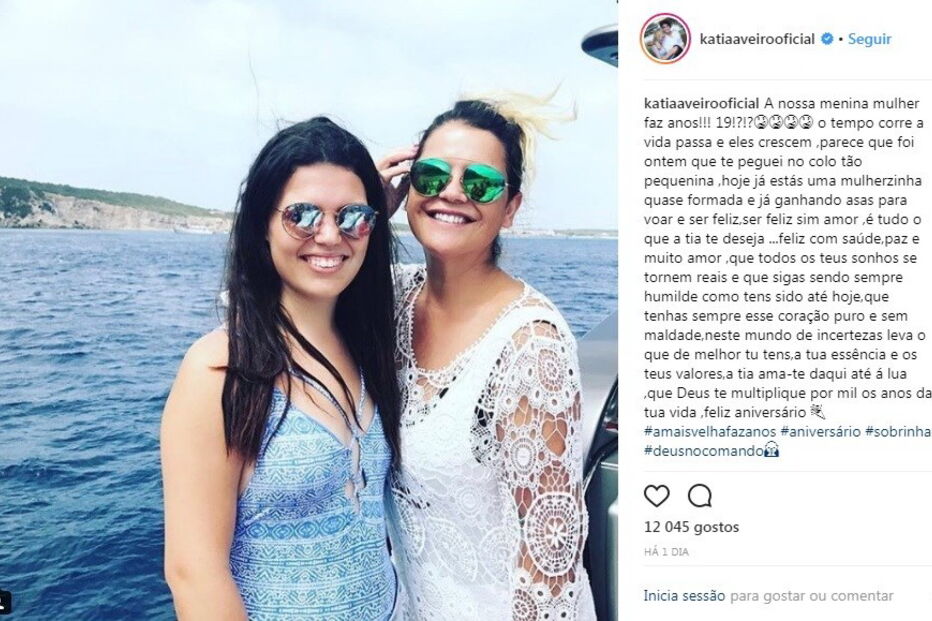 Alicia Aveiro tem 19 anos e é um sucesso no Instagram
