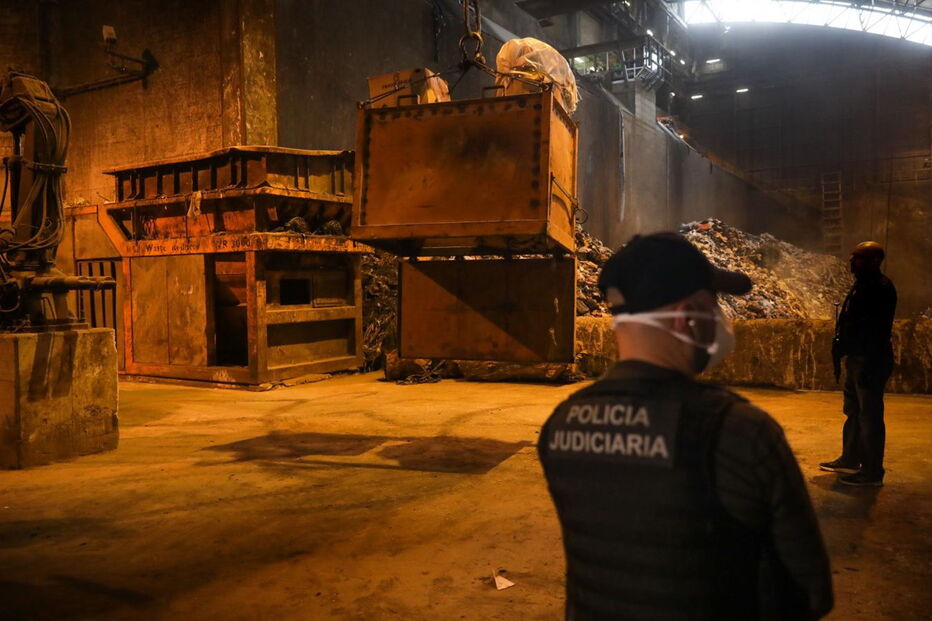 PJ destrói droga apreendida no valor de 80 milhões de euros