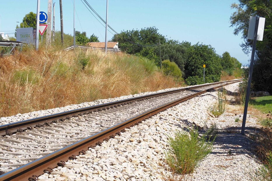 Passagem de nível em Tavira