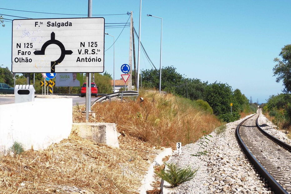 Passagem de nível em Tavira