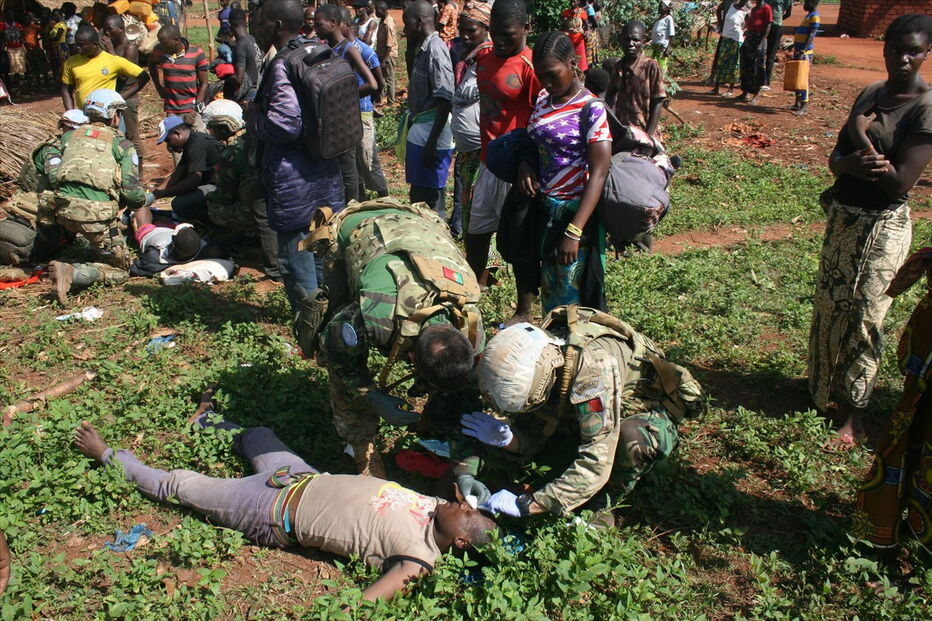 Militares portugueses salvam 13 feridos na República Centro-Africana 