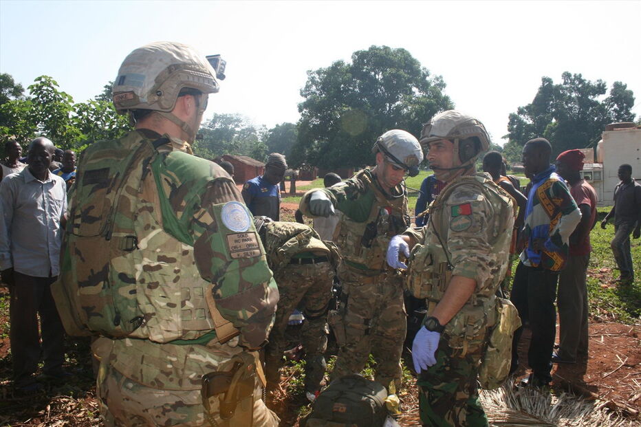 Militares portugueses salvam 13 feridos na República Centro-Africana 