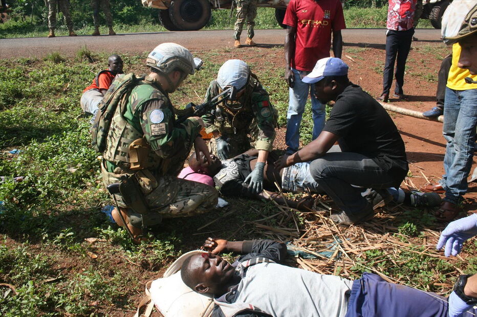Militares portugueses salvam 13 feridos na República Centro-Africana 