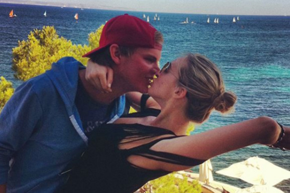 Avicii e a ex-namorada Emily Goldberg
