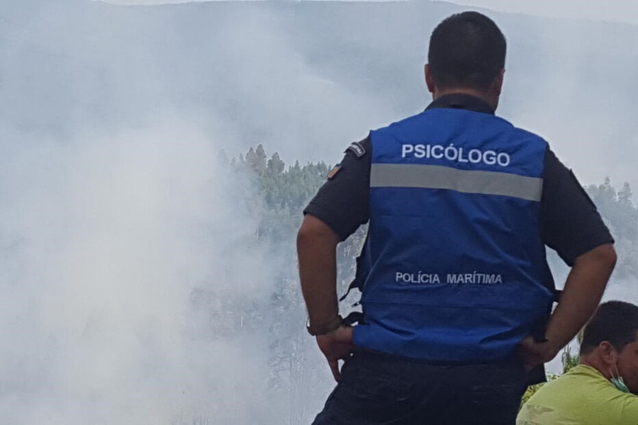 Psicólogos da Polícia Marítima em ação