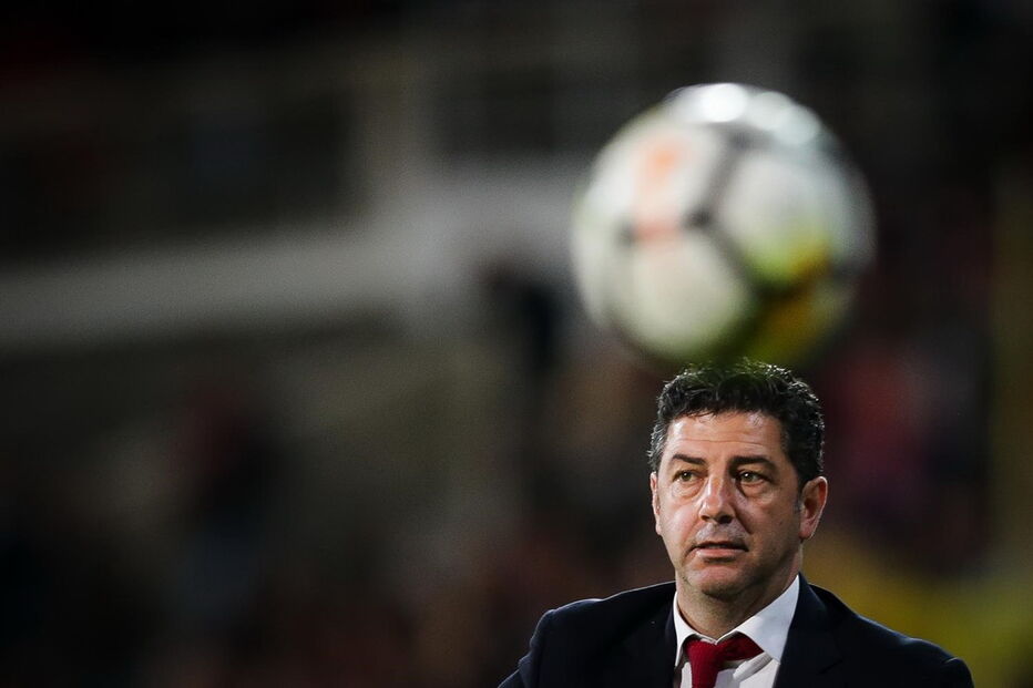 Rui Vitória, treinador do Benfica