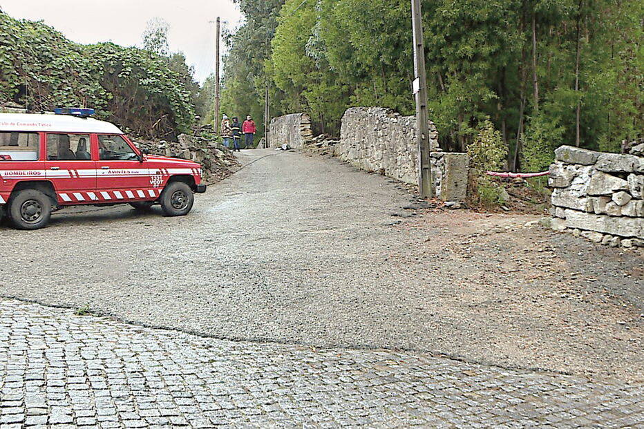 Local onde foi encontrado o corpo de Rayane Kelly Fernandes