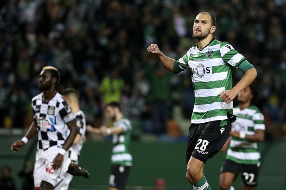  Jogadores em ação no Sporting-Boavista