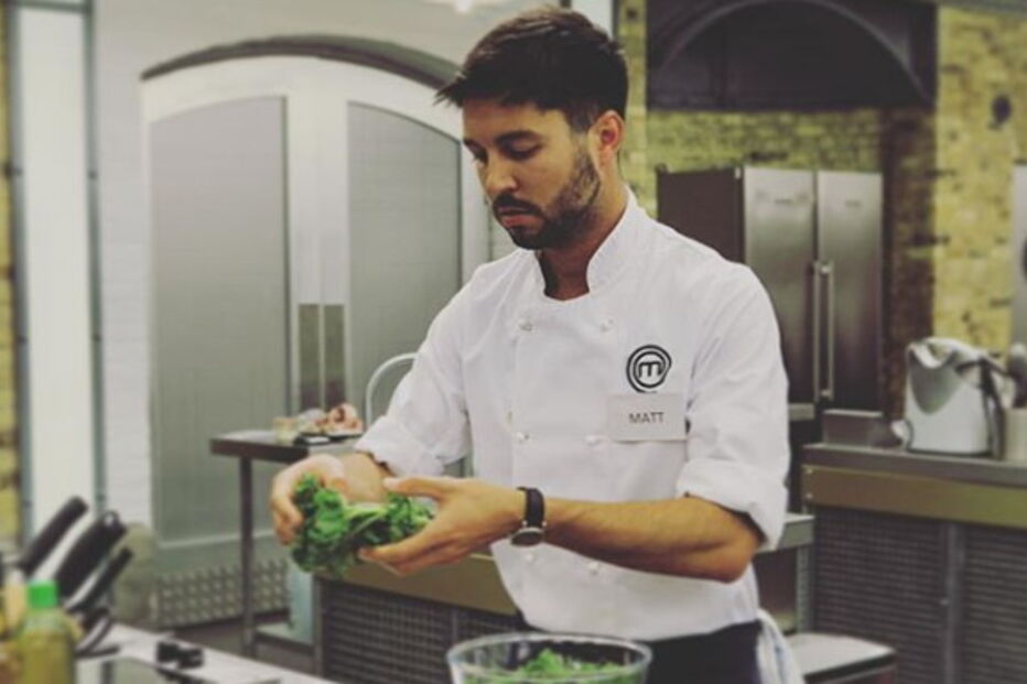 Matt Campbell tornou-se conhecido do grande público após participar do concurso televisivo 'Masterchef' emitido pela BBC