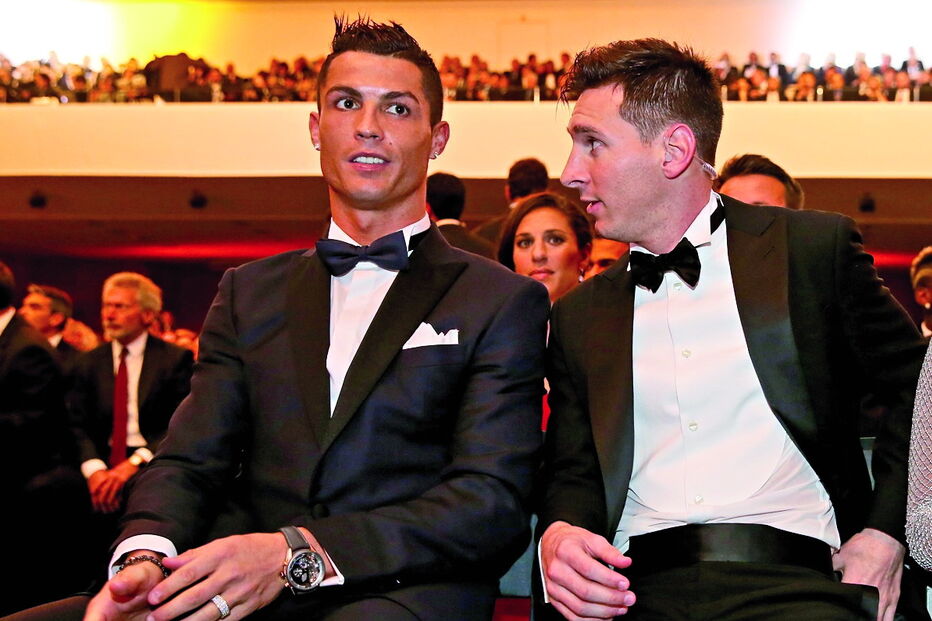 Cristiano Ronaldo ‘só’ arrecadou 94 milhões de euros e foi ultrapassado por Messi, que embolsou 126 milhões de euros