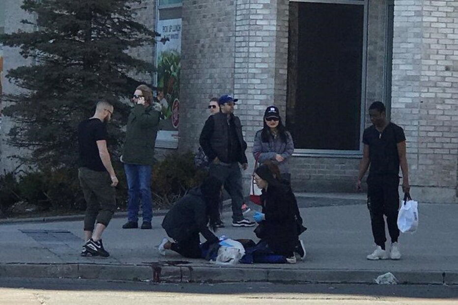 As imagens do terror em Toronto