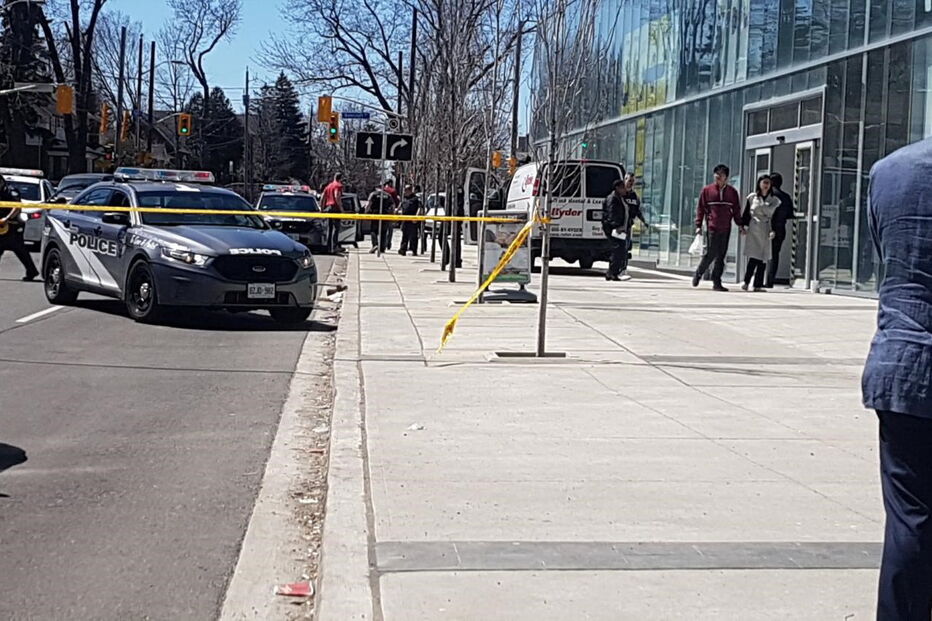 As imagens do terror em Toronto