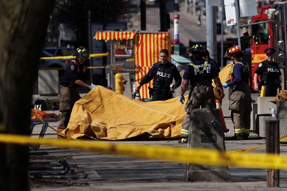 As imagens do terror em Toronto