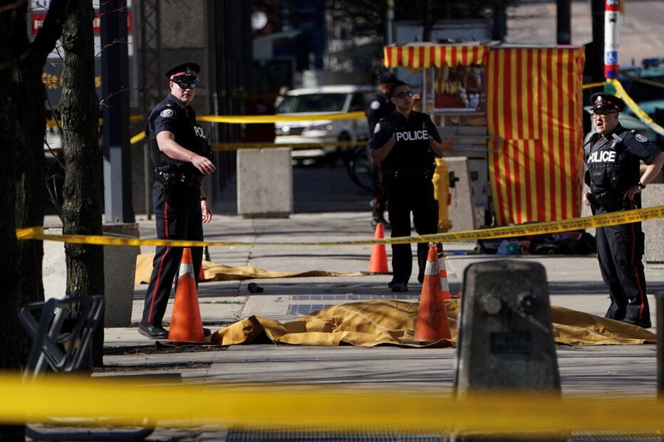 As imagens do terror em Toronto