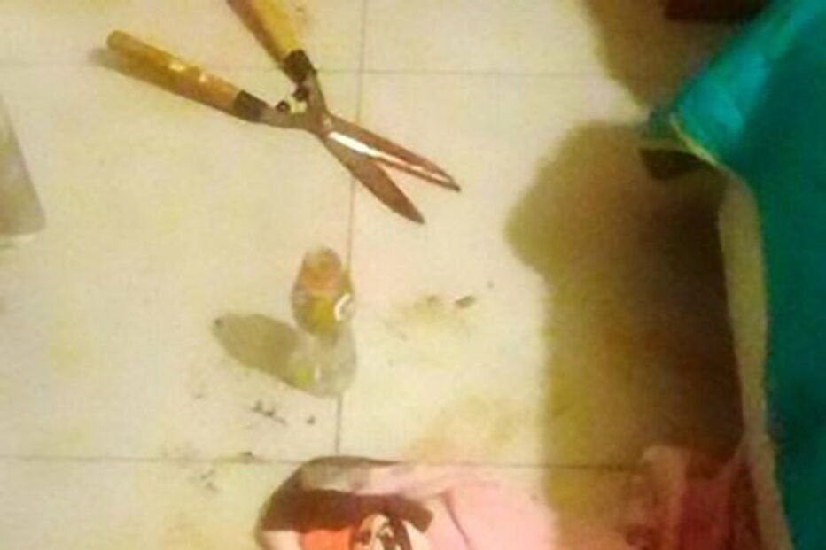 Mulher corta pénis de amante