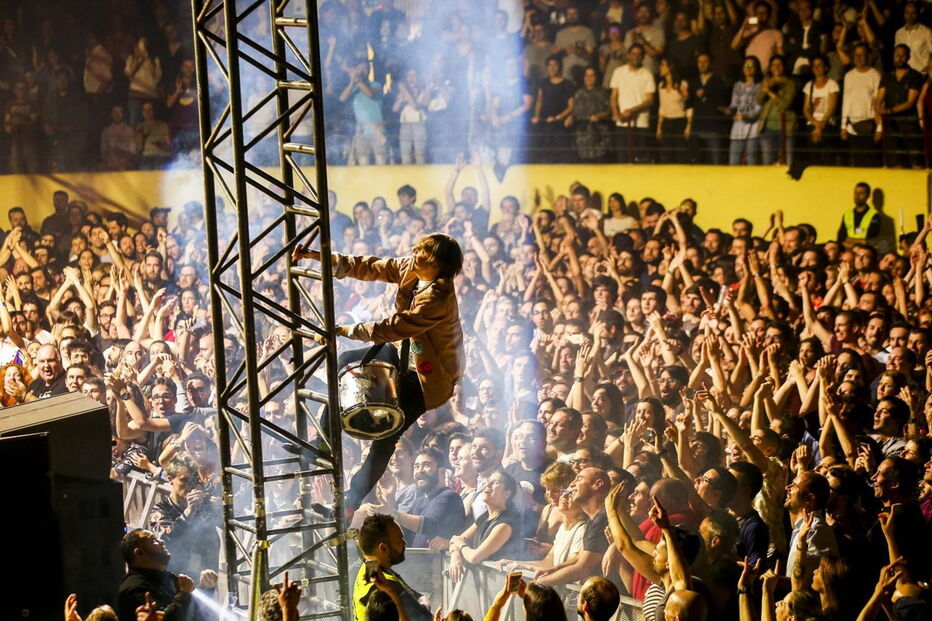 Arcade Fire ao vivo no Campo Pequeno, em Lisboa