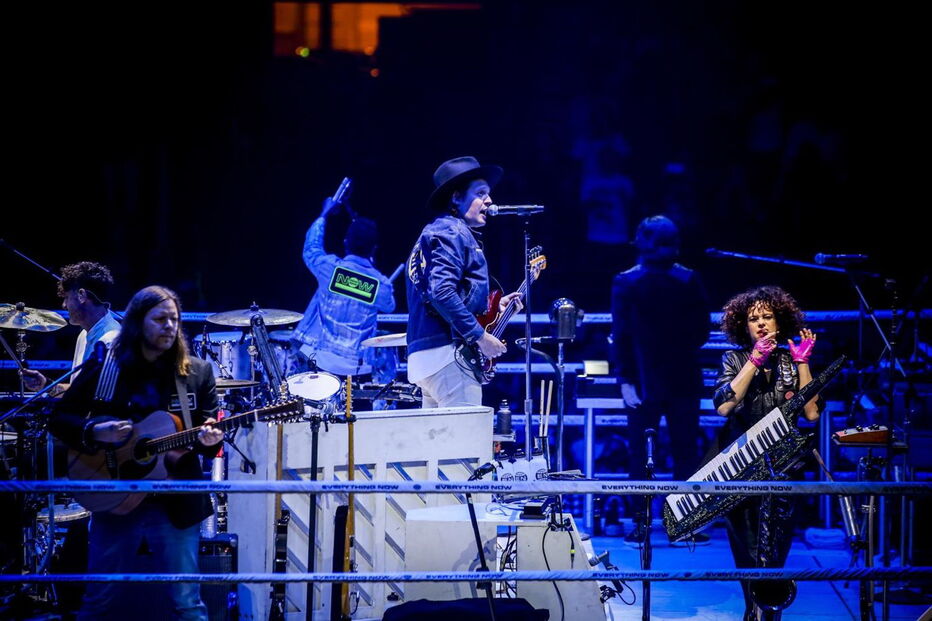 Arcade Fire ao vivo no Campo Pequeno, em Lisboa