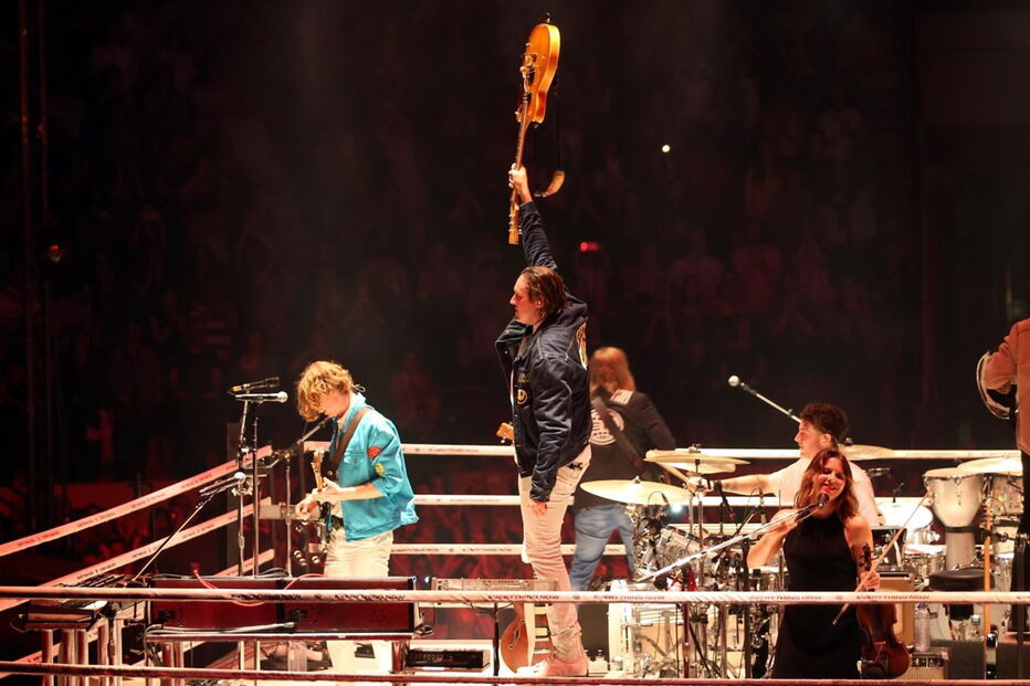 Arcade Fire ao vivo no Campo Pequeno, em Lisboa