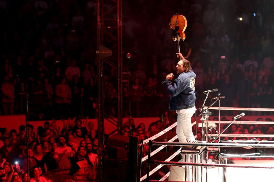 Arcade Fire ao vivo no Campo Pequeno, em Lisboa