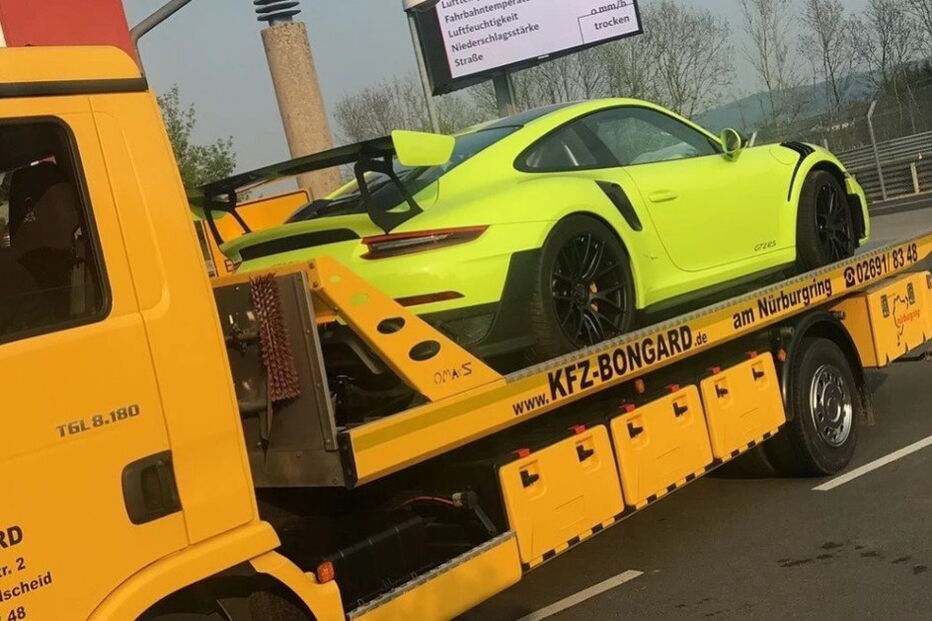 Este Porsche de 368 mil euros só durou três dias