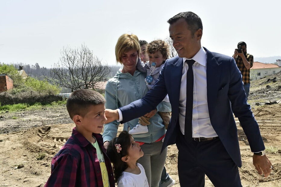 Emoção tomou conta de toda a família, alvo de gestos e palavras de incentivo  