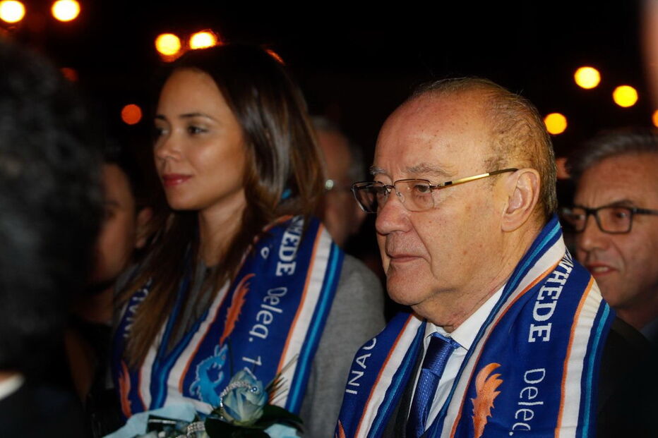 Fernanda Miranda com Pinto da Costa
