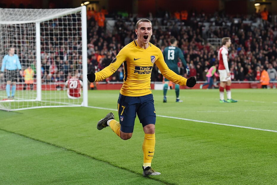 Atlético de Madrid empatou em casa do Arsenal nas meias da Liga Europa