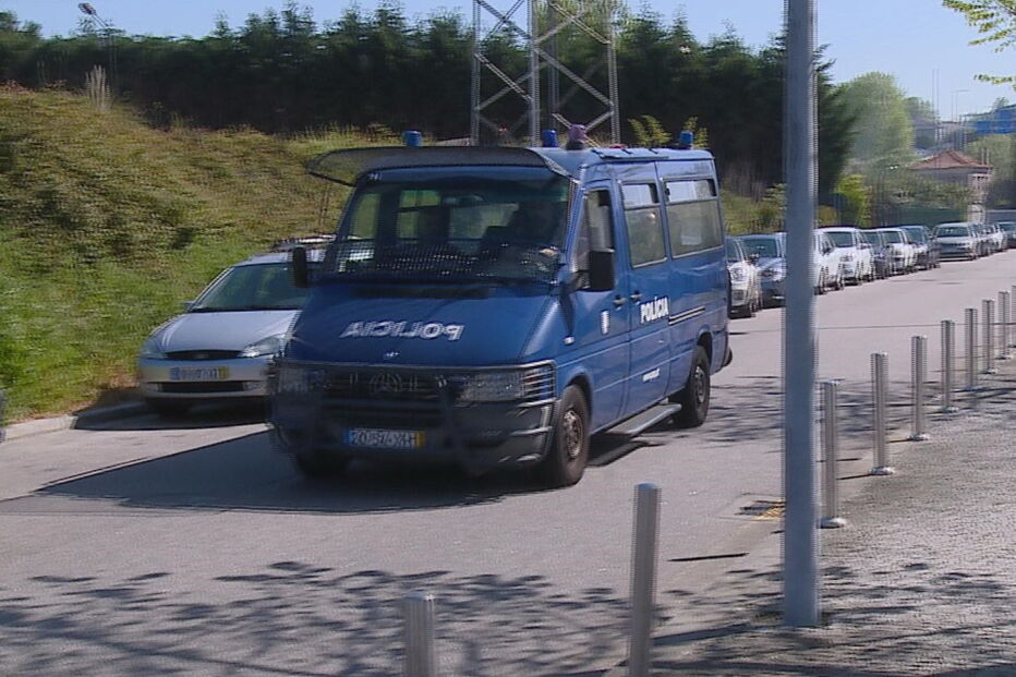 PSP teve de reforça segurança junto ao tribunal de Matosinhos