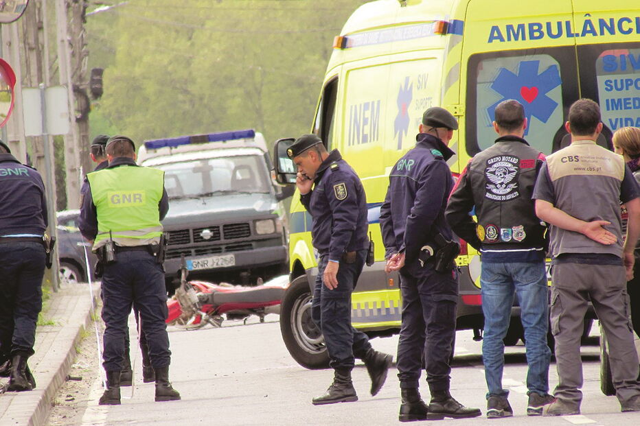 Homem morre em despiste de moto em Paços de Ferreira