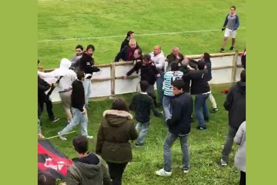 Pancadaria no jogo de Râguebi entre Agronomia e Direito