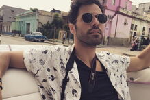 Cláudia Vieira em Cuba