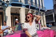 Cláudia Vieira em Cuba