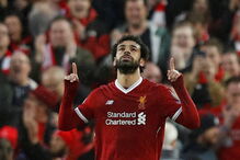 Mohamed Salah joga no Liverpool