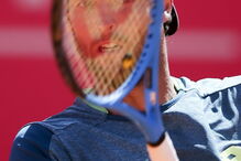 João Sousa em ação no Estoril Open