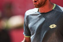 João Sousa em ação no Estoril Open