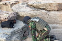 Engenho explosivo encontrado em praia na Lourinhã