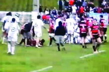 Agressões durante jogo de râguebi