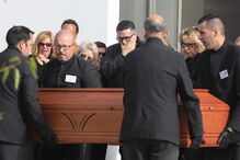 Malato não conteve as lágrimas ao lado da mãe	