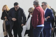 Malato não conteve as lágrimas ao lado da mãe	