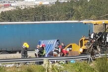 Acidente na A25