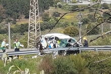 Acidente na A25