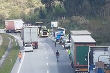 Acidente na A25