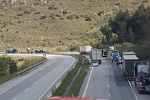 Acidente na A25
