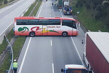 Acidente na A25