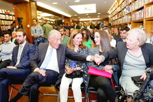 Marcelo Rebelo de Sousa com a mãe de Judite Sousa, Isabel de Jesus