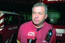 Luís Morais, comandante dos bombeiros de Vila Verde