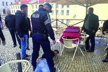 Carteirista a ser preso