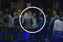 Sérgio Conceição e restante equipa na rua para fugir do fogo