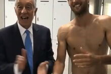 Marcelo felicita João Sousa no balneário